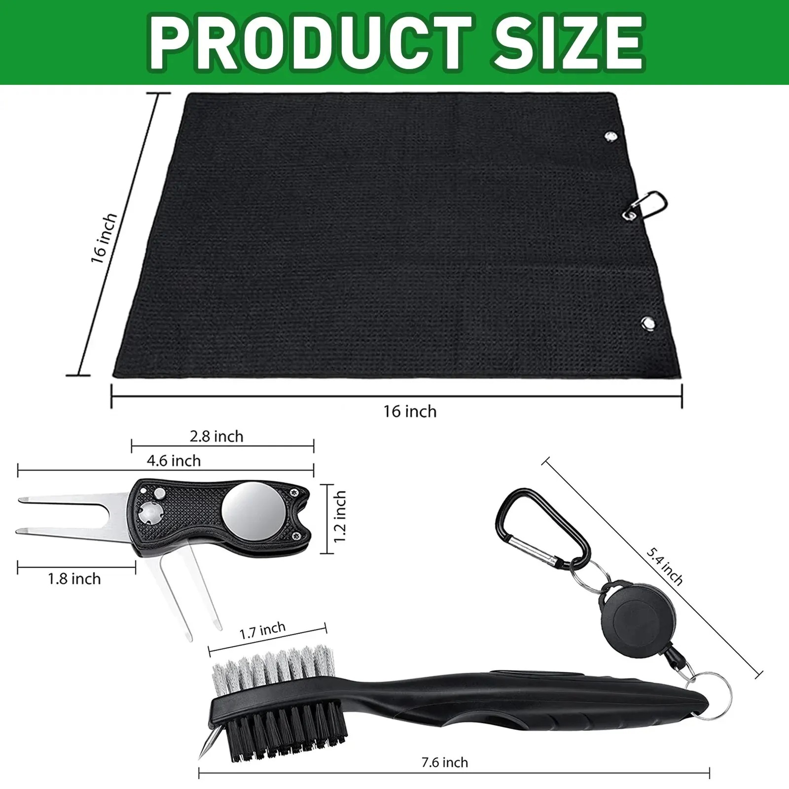 Kit Lengkap Pembersih Klub Gol - Golf Equipment Junior ulasan dan harga
